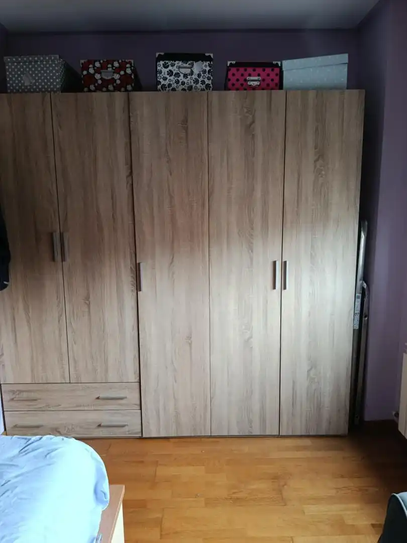 Bedroom of Flat for rent in Terrassa  with Heating, Parquet flooring and Community parking