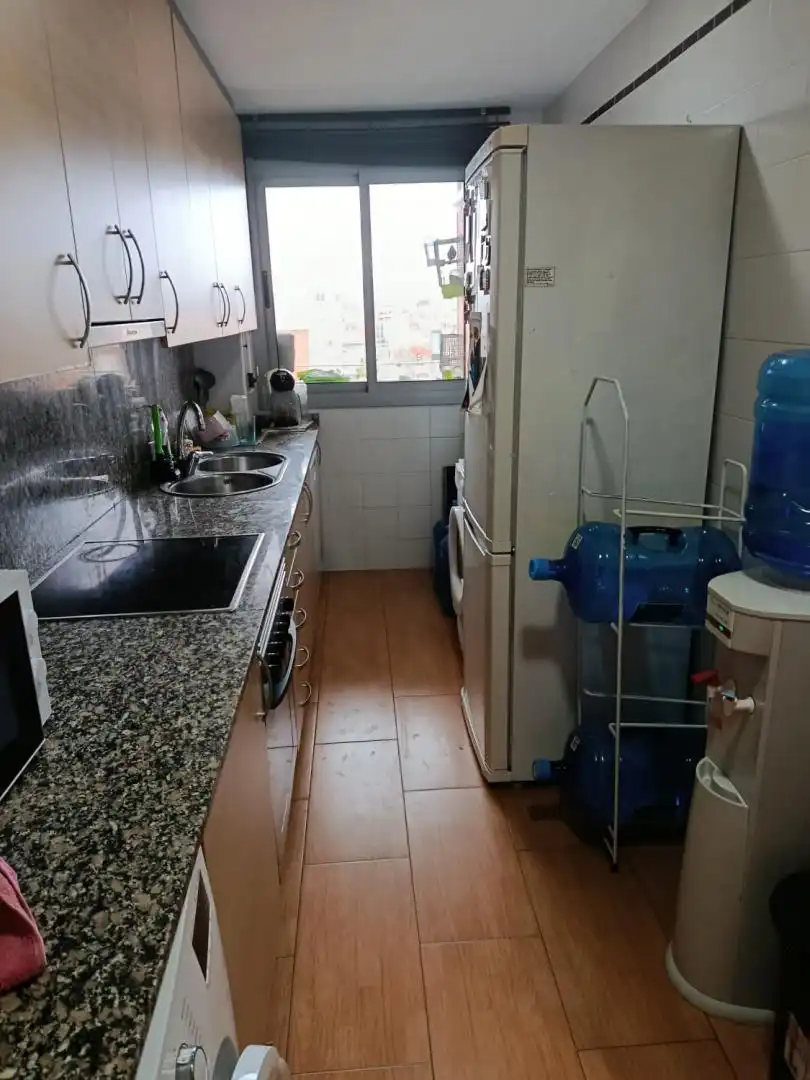 Kitchen of Flat for rent in Terrassa  with Heating, Parquet flooring and Community parking