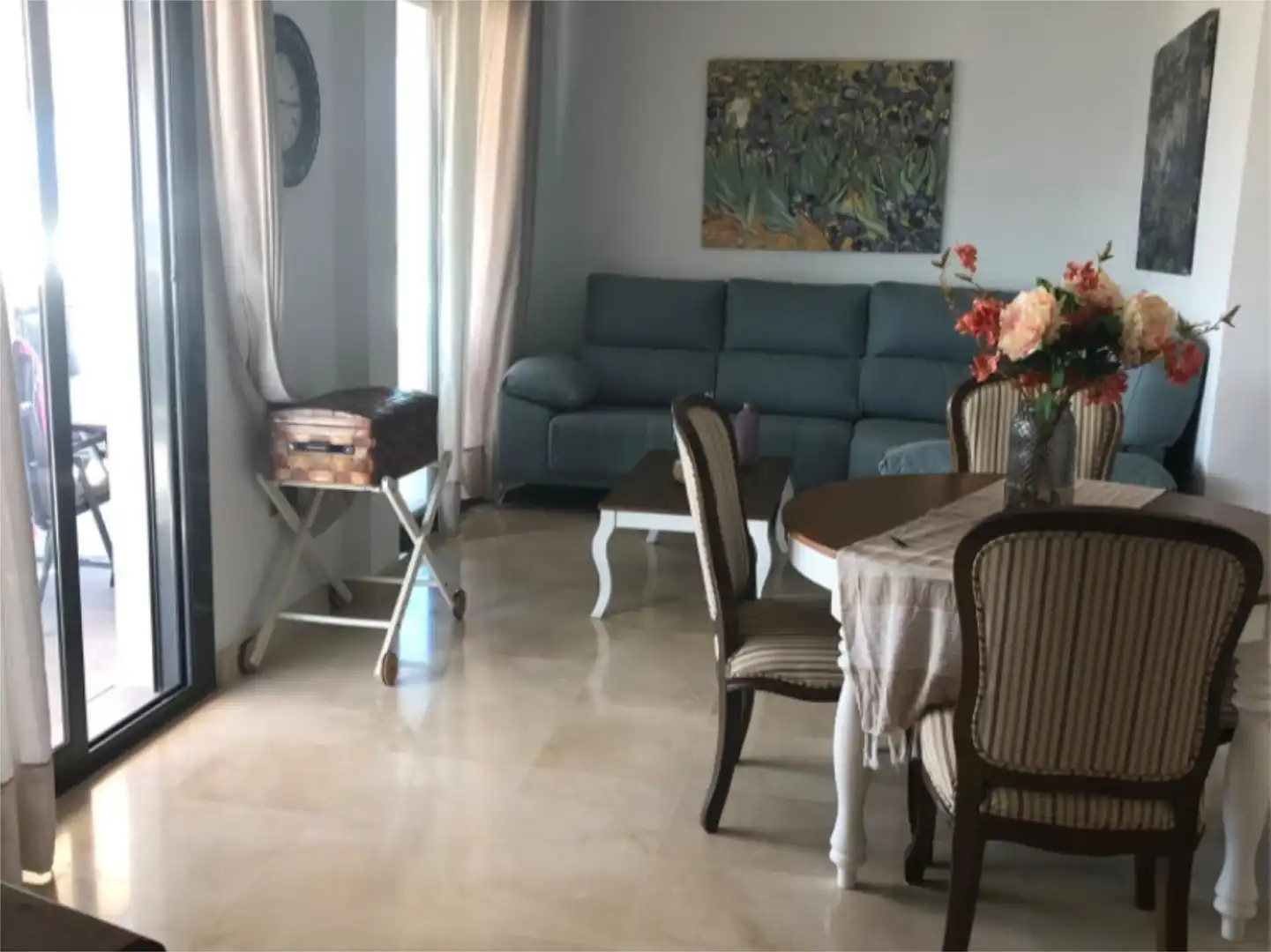 Esszimmer von Wohnung zur Miete in Barbate mit Klimaanlage, Heizung und Terrasse