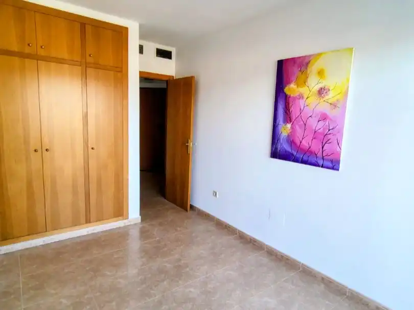 Pis de lloguer a Calle Pedáneo José Sánchez Mompeán, 14, Ronda Sur Dormitori de Pis de lloguer en Murcia amb Aire condicionat, Terrassa i Moblat