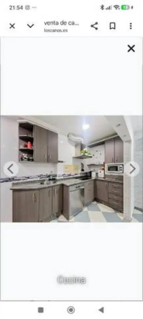 Cocina de Casa o chalet en venta en  Sevilla Capital