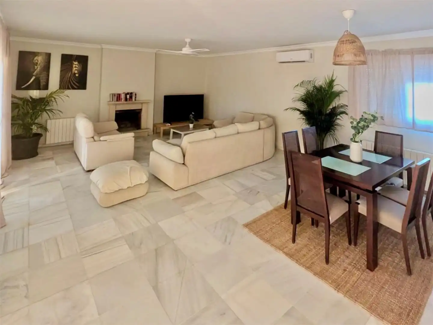 Houses for rent in Camino de La Bermeja, 14, El Ancla Living room of Houses for rent in El Puerto de Santa María with Air Conditioner, Heating and Private garden