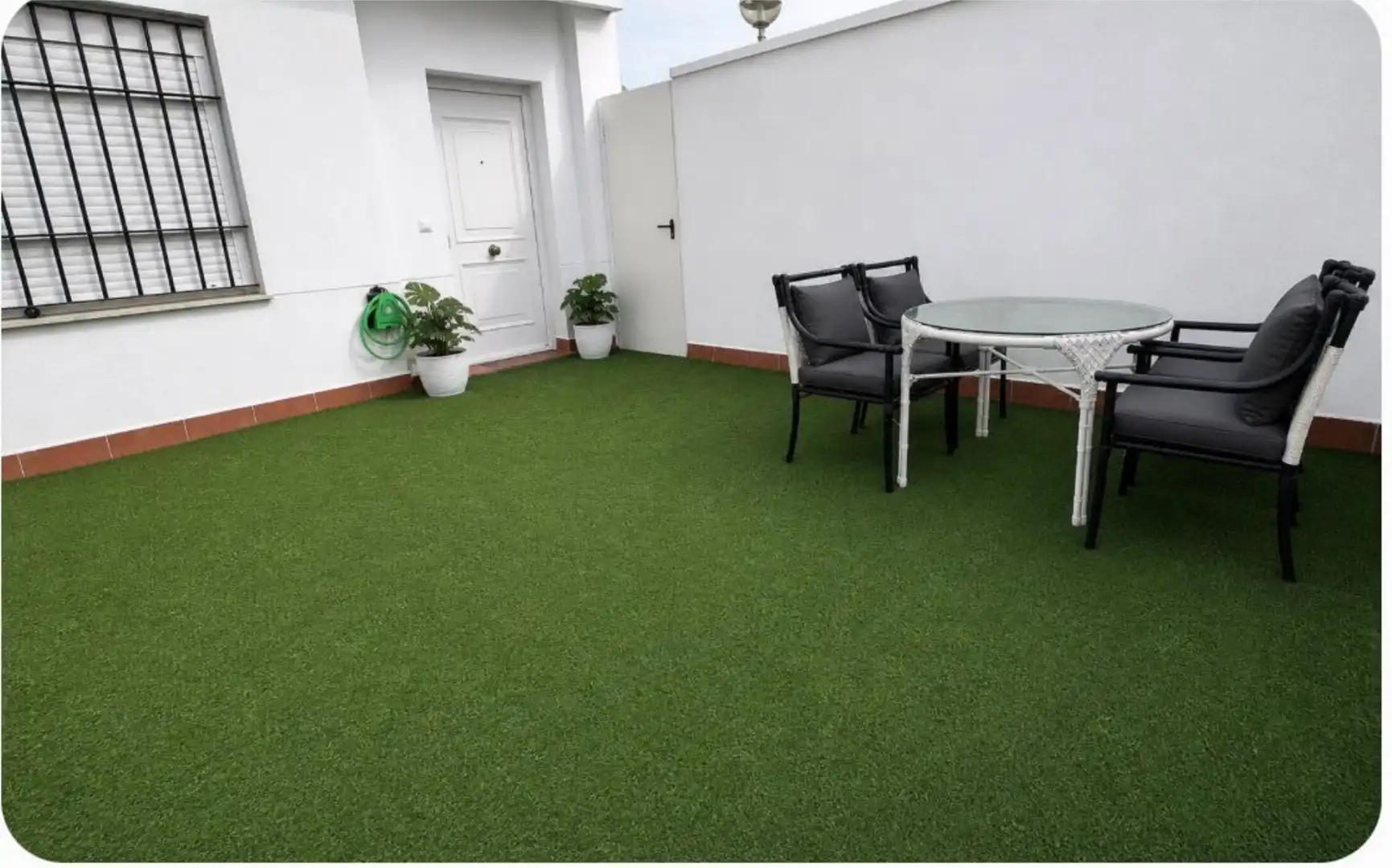 Houses for rent in Calle Parque Alto, 27, Picadueñas Terrace of Houses for rent in Jerez de la Frontera with Air Conditioner, Heating and Private garden