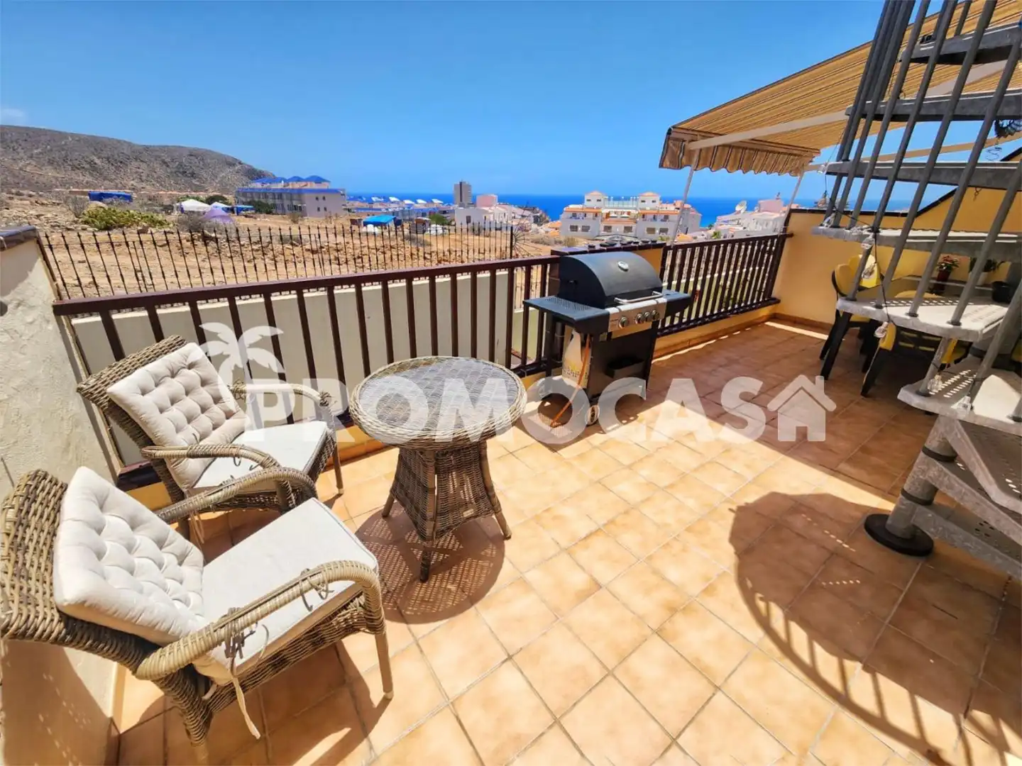 Flat for sale in Avenida San Francisco, 2, Los Cristianos Terrace of Flat for sale in Arona with Air Conditioner, Terrace and Swimming Pool