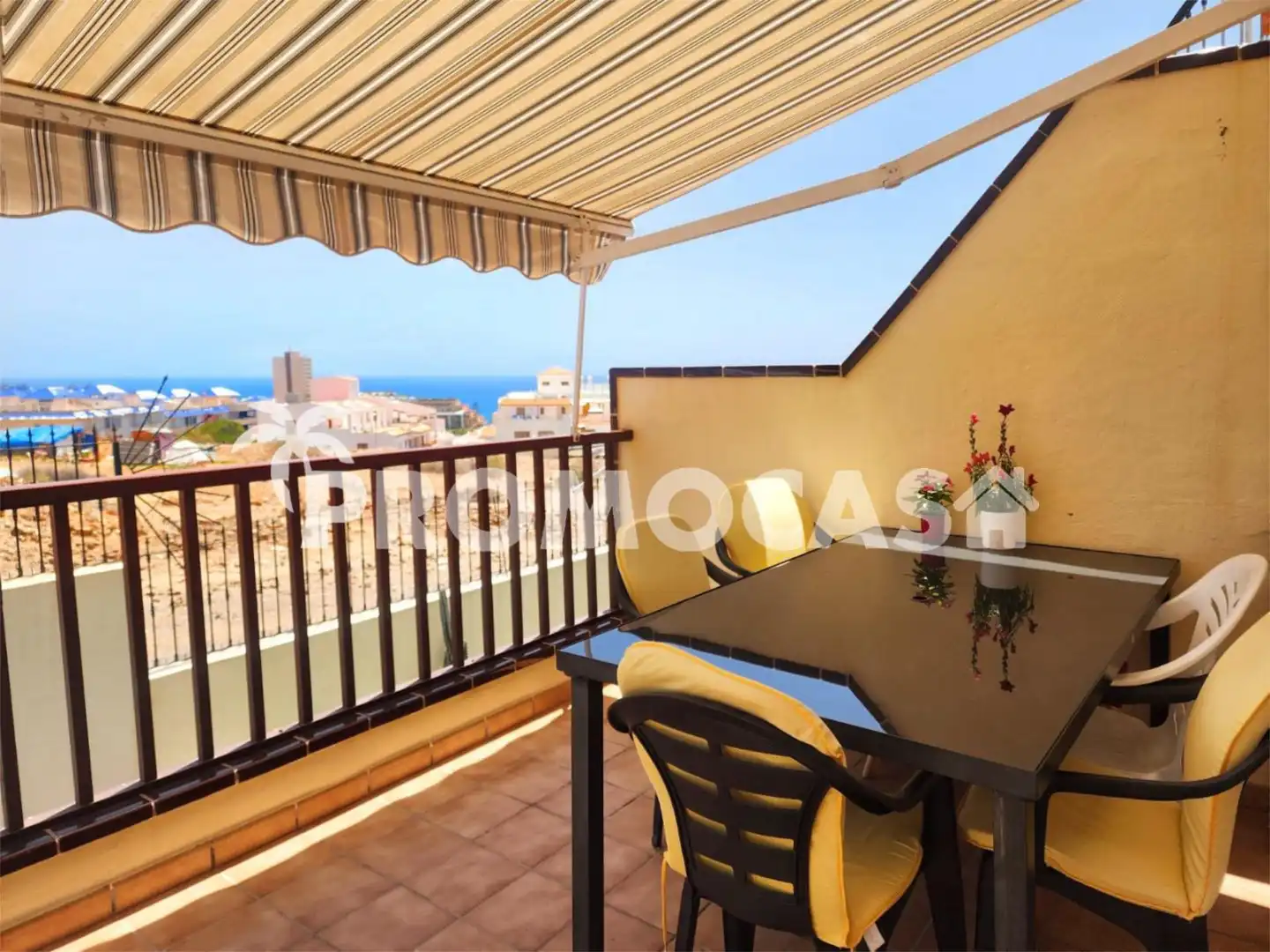 Flat for sale in Avenida San Francisco, 2, Los Cristianos Terrace of Flat for sale in Arona with Air Conditioner, Terrace and Swimming Pool