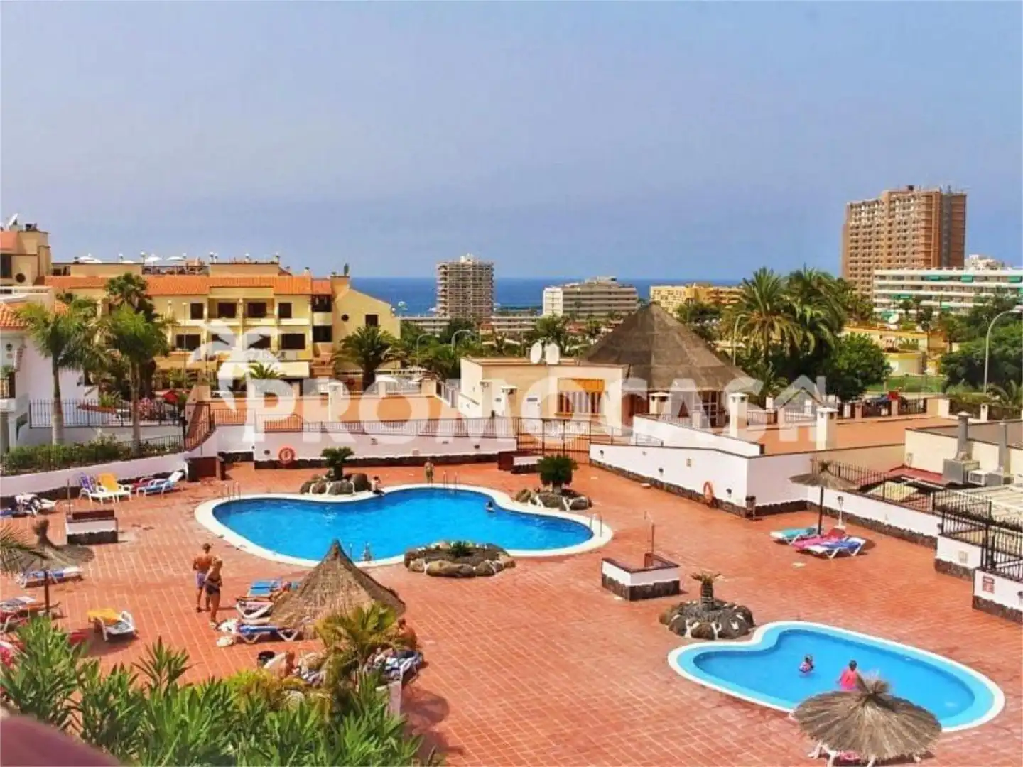 Exterior view of Flat for sale in Arona  with Air Conditioner, Terrace and Swimming Pool