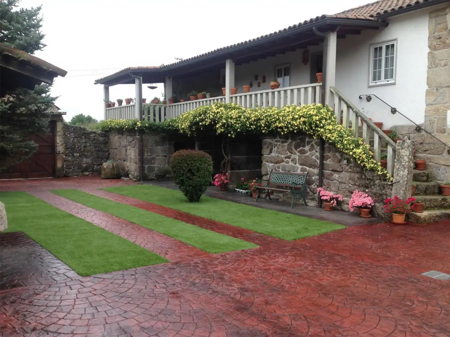 Finca rústica en venta en Aldea Outeiro, 2, San Amaro Terraza de Finca rústica en venta en San Amaro con Terraza, Piscina y Balcón
