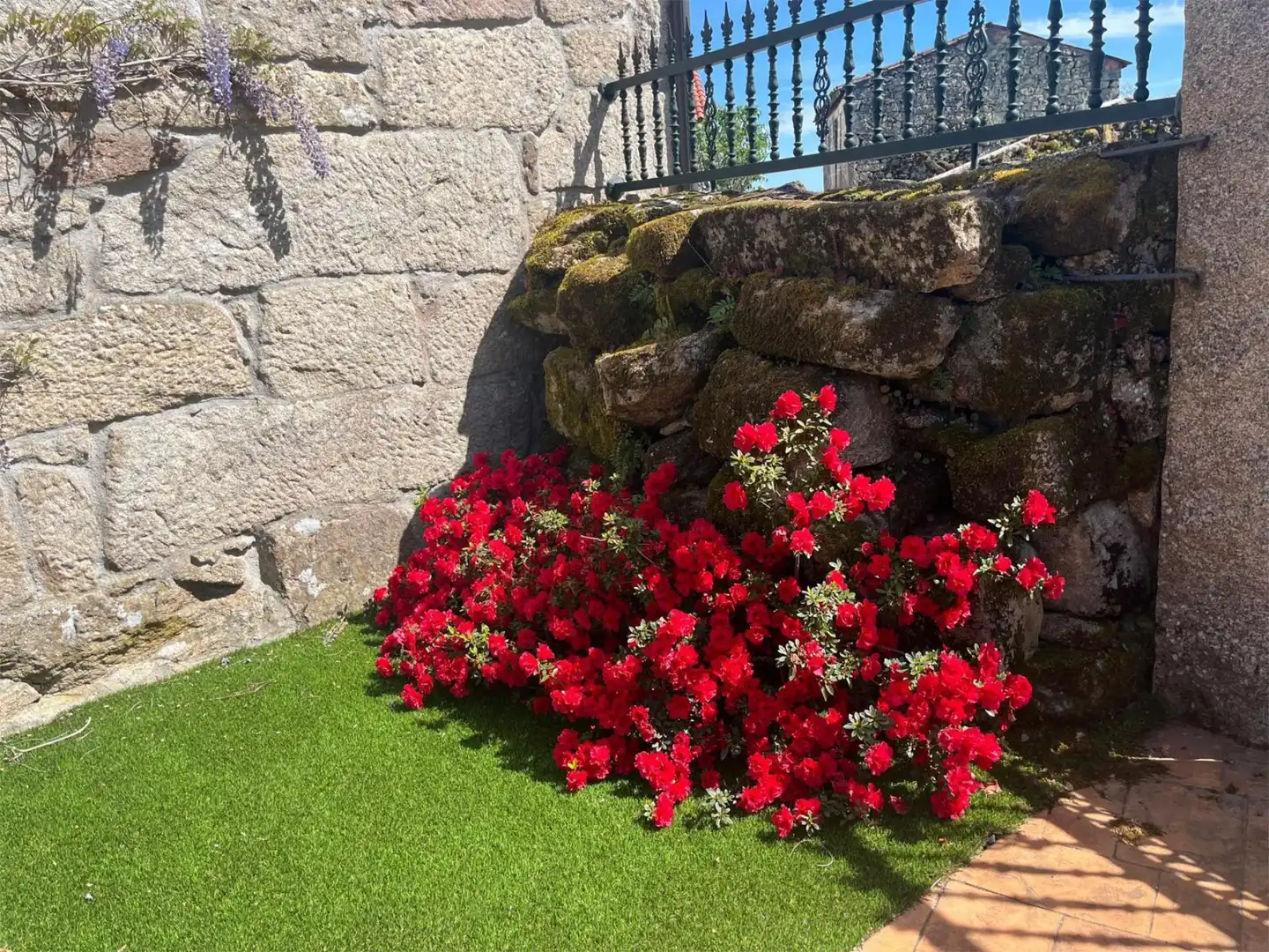 Finca rústica en venta en Aldea Outeiro, 2, San Amaro Jardín de Finca rústica en venta en San Amaro con Terraza, Piscina y Balcón