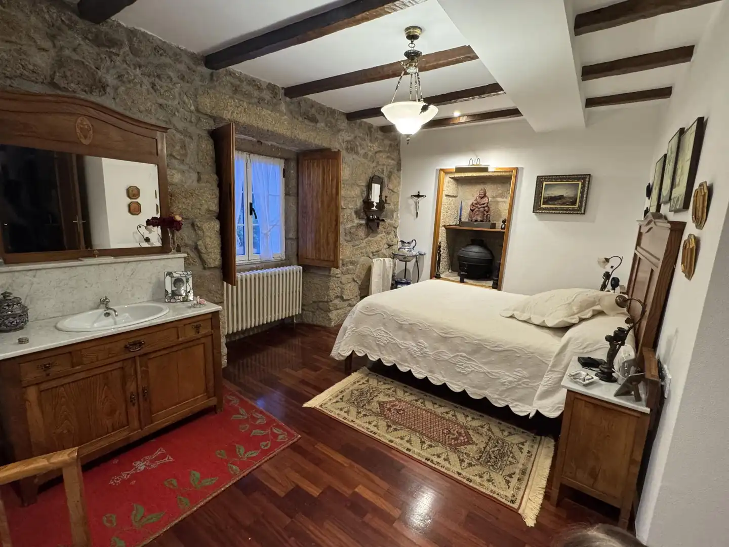 Finca rústica en venta en Aldea Outeiro, 2, San Amaro Habitación de Finca rústica en venta en San Amaro con Terraza, Piscina y Balcón