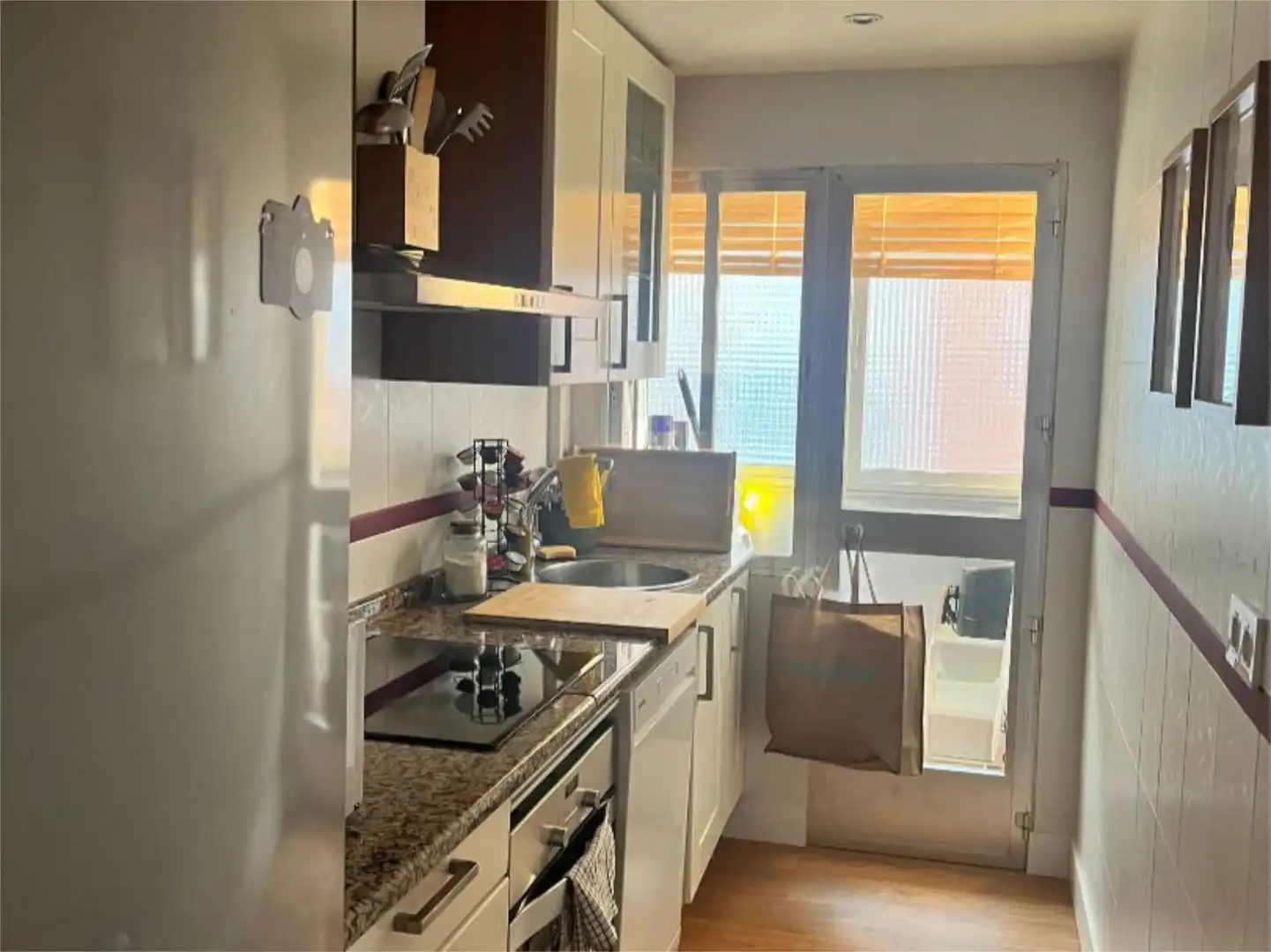 Zimmer in Calle Cerrillo, 7, Tres Olivos - Valverde Küche von Wohnung zur untervermieten in Madrid mit Klimaanlage, Heizung und Parkett