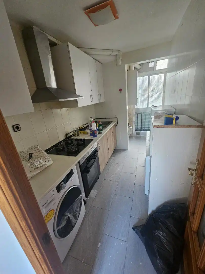 Kitchen of Flat for share in Getafe  with Heating, Terrace and Furnished