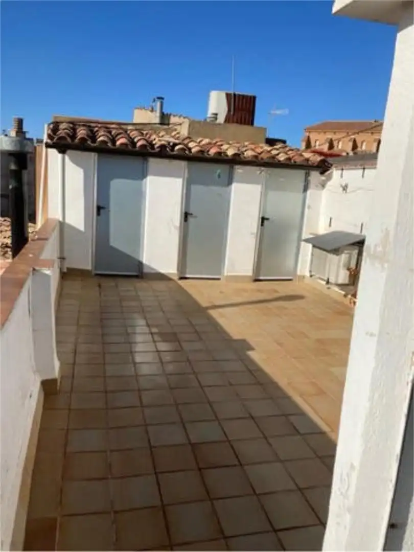 Terraza de Piso de alquiler en Alloza con Terraza y Amueblado
