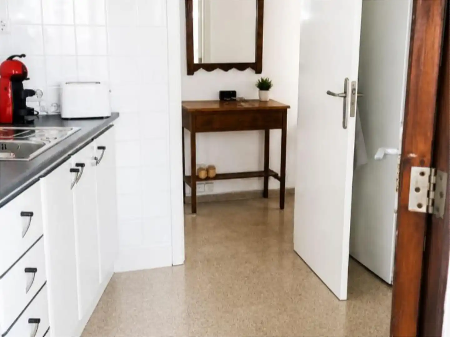 Wohnung zum Verkauf in Platja de Palma Küche von Wohnung zum Verkauf in Palma de Mallorca mit Terrasse und Balkon