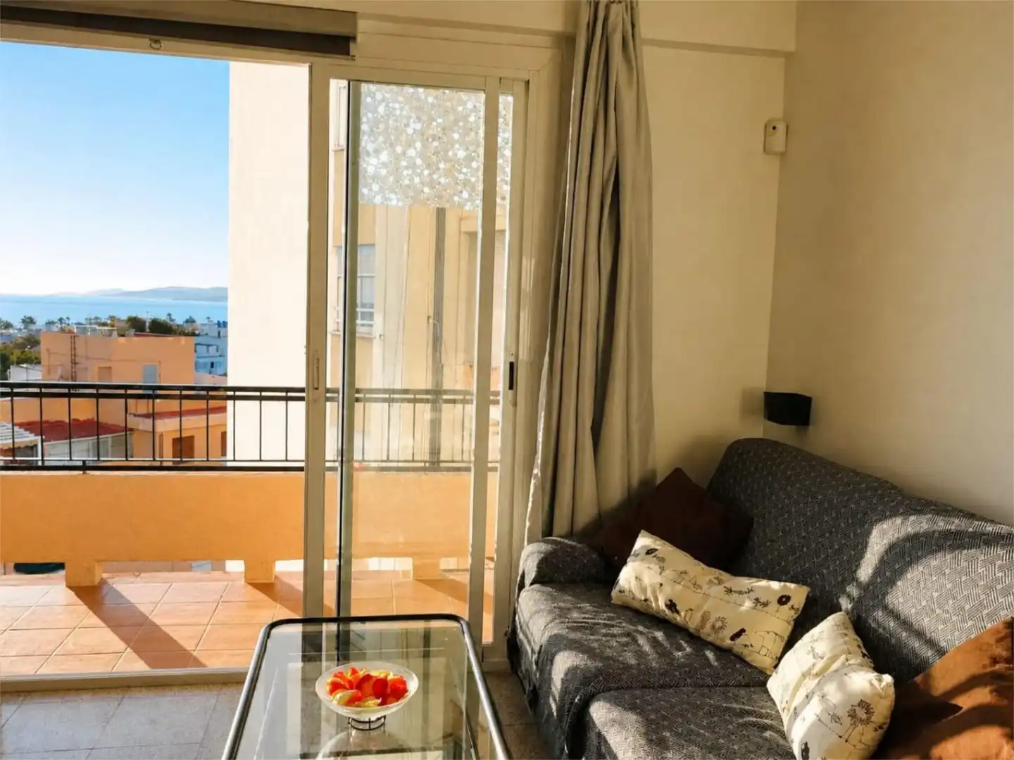 Wohnung zum Verkauf in Platja de Palma Terrasse von Wohnung zum Verkauf in Palma de Mallorca mit Terrasse und Balkon