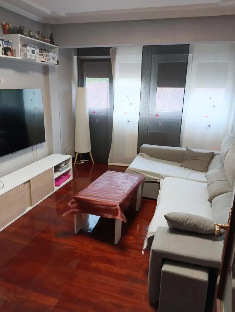 Wohnung zum Verkauf in Carretera Erkoles, 1, Amorebieta-Etxano Wohnzimmer von Wohnung zum Verkauf in Amorebieta-Etxano mit Heizung, Parkett und Terrasse