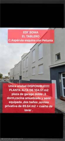 Piso en Venta en El Tablero