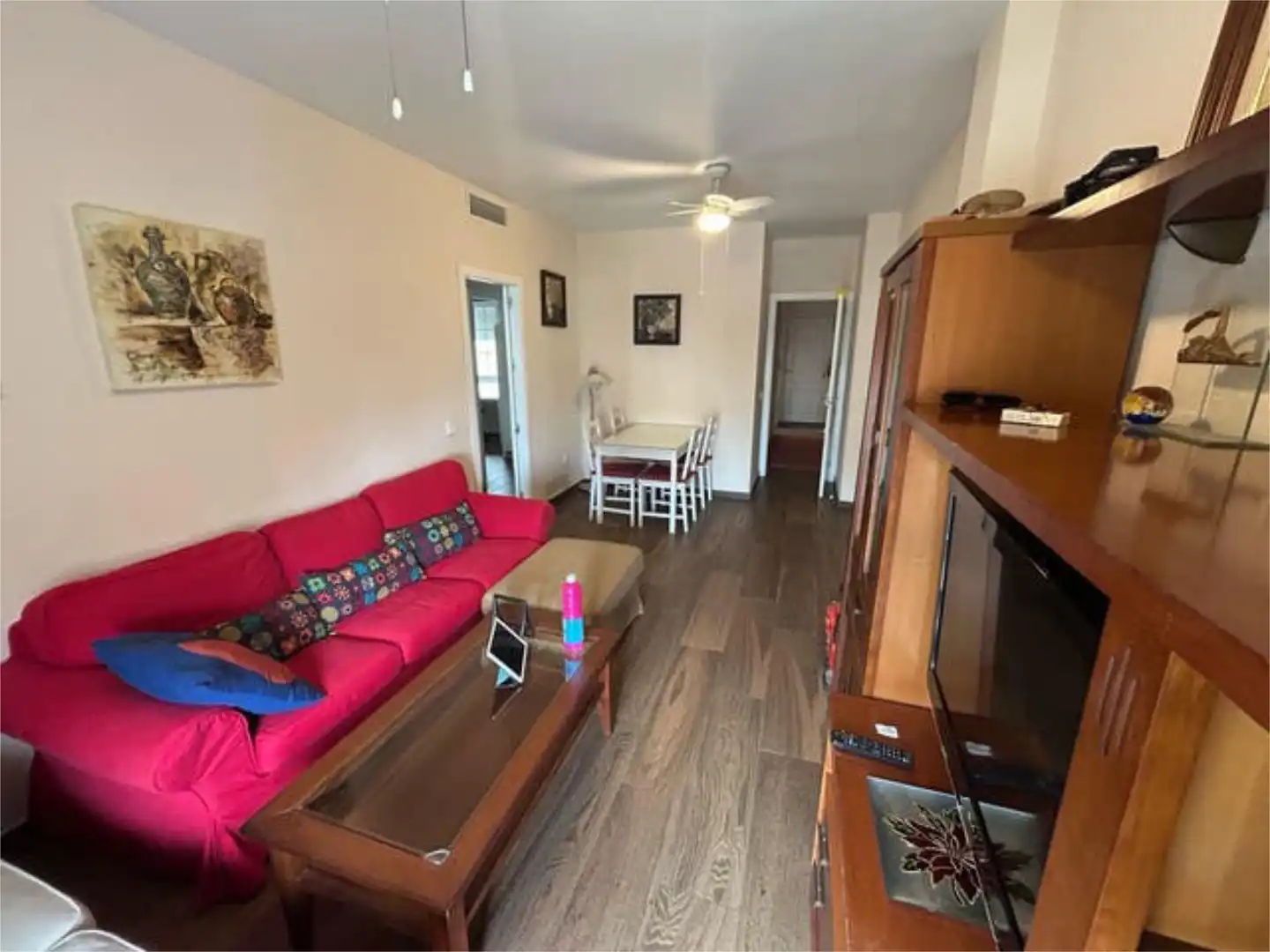 Sala de estar de Piso de alquiler en Córdoba con Terraza y Amueblado