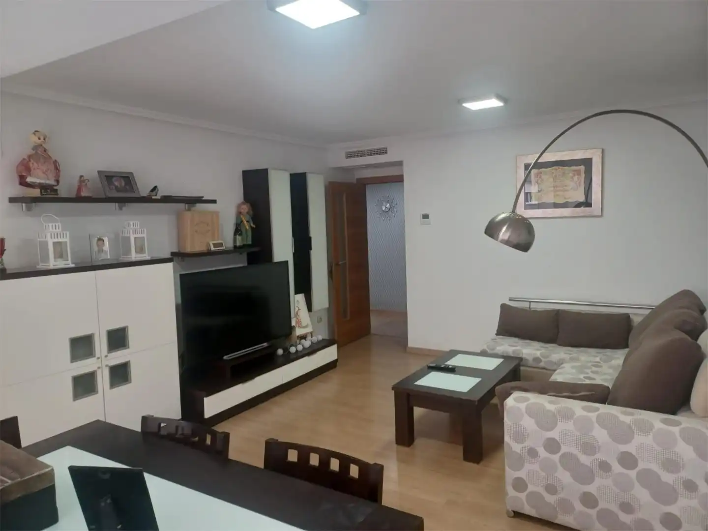 Flat for sale in Carrer Túria, 10, Dénia Living room of Flat for sale in Dénia with Air Conditioner, Terrace and Balcony