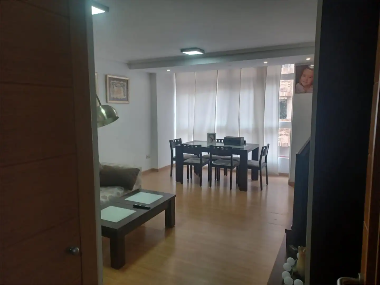 Flat for sale in Carrer Túria, 10, Saladar Living room of Flat for sale in Dénia with Air Conditioner, Terrace and Balcony