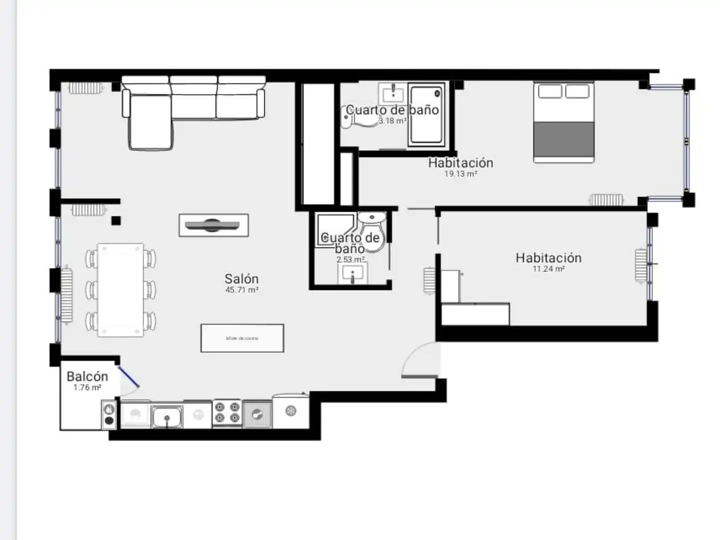 Piso en venta en Lasarte-Oria con Balcón