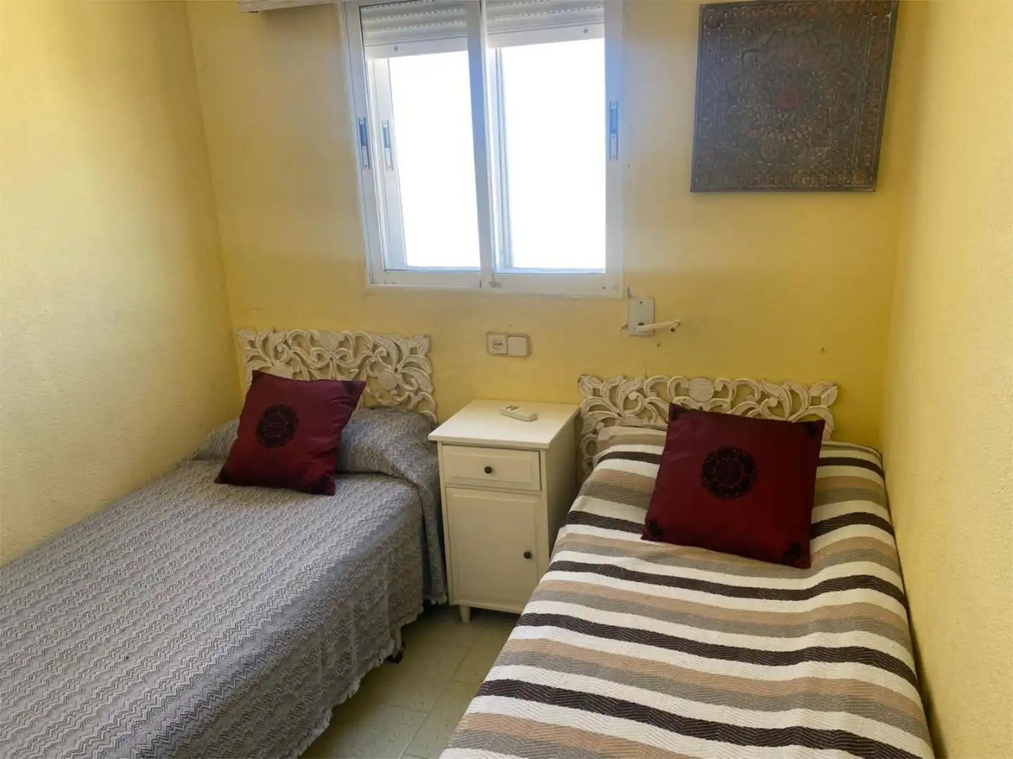 Wohnung zum Verkauf in Avinguda de Les Gavines, 191, El Perellonet Schlafzimmer von Wohnung zum Verkauf in Valencia Capital mit Schwimmbad und Balkon