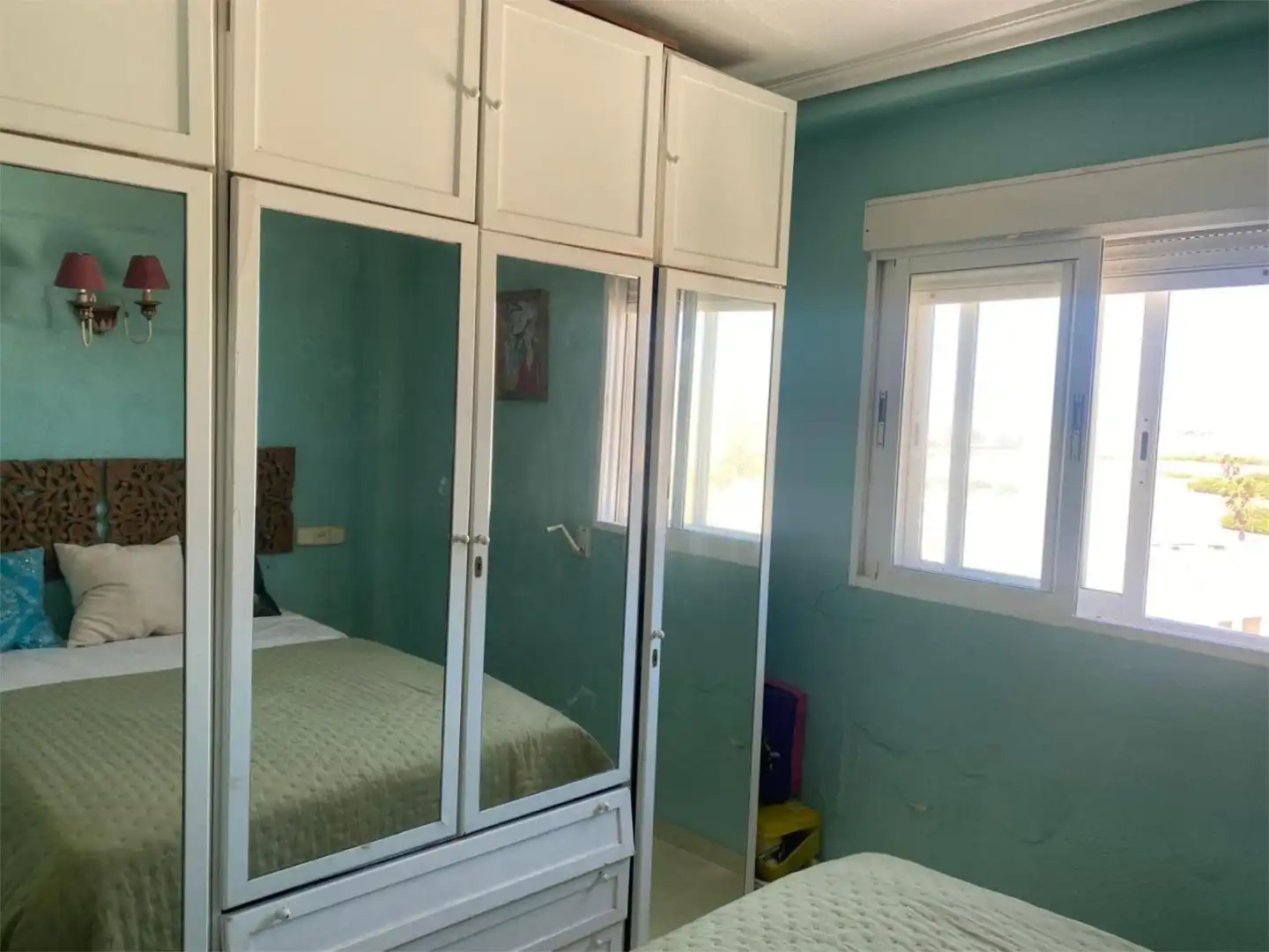 Wohnung zum Verkauf in Avinguda de Les Gavines, 191, El Perellonet Schlafzimmer von Wohnung zum Verkauf in Valencia Capital mit Schwimmbad und Balkon