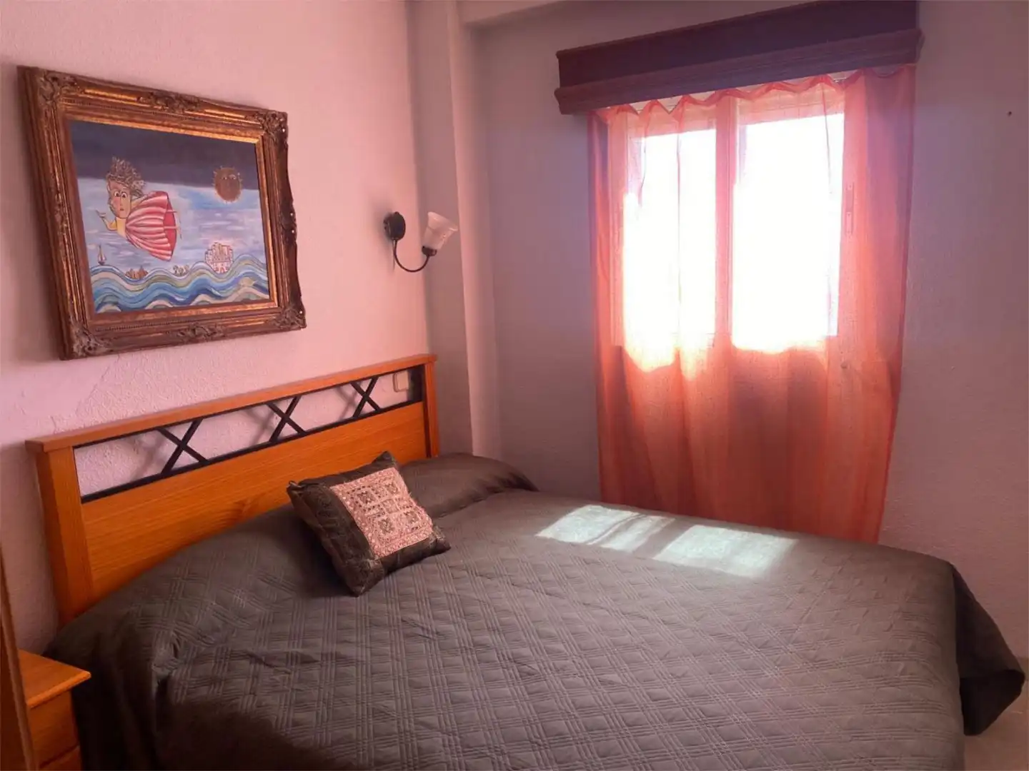 Wohnung zum Verkauf in Avinguda de Les Gavines, 191, El Perellonet Schlafzimmer von Wohnung zum Verkauf in Valencia Capital mit Schwimmbad und Balkon