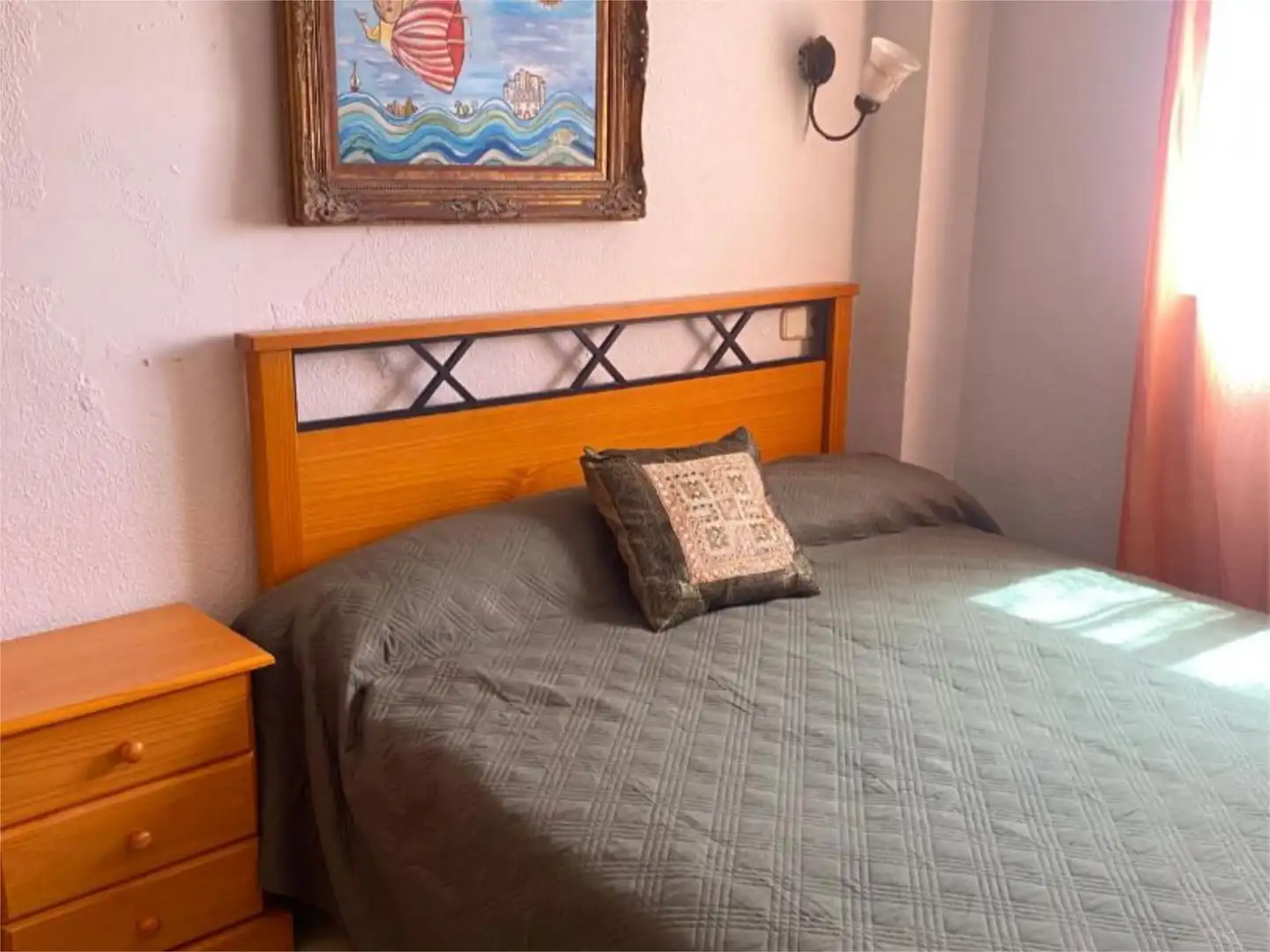 Wohnung zum Verkauf in Avinguda de Les Gavines, 191, El Perellonet Schlafzimmer von Wohnung zum Verkauf in Valencia Capital mit Schwimmbad und Balkon