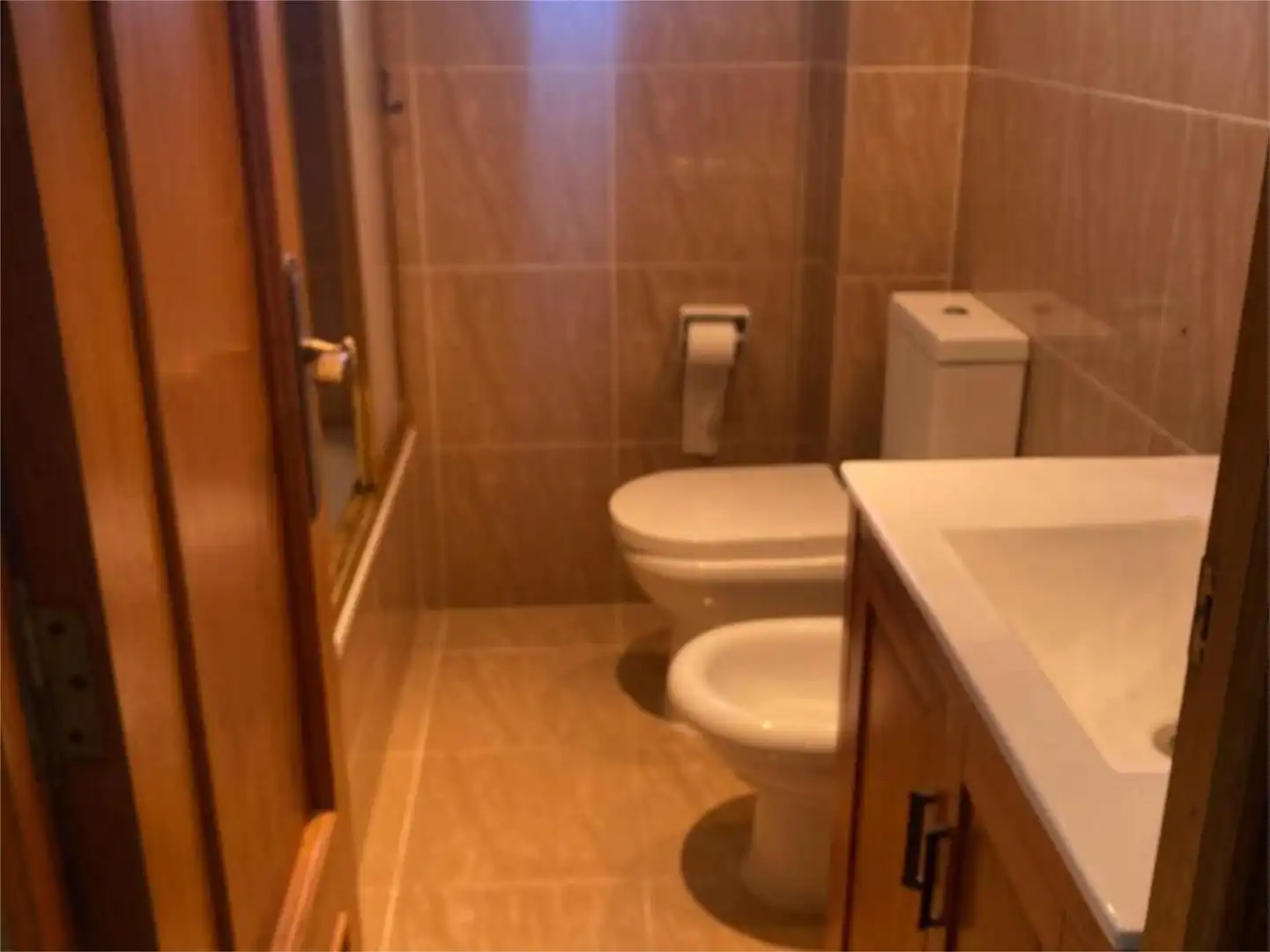 Wohnung zum Verkauf in Avinguda de Les Gavines, 191, El Perellonet Badezimmer von Wohnung zum Verkauf in Valencia Capital mit Schwimmbad und Balkon