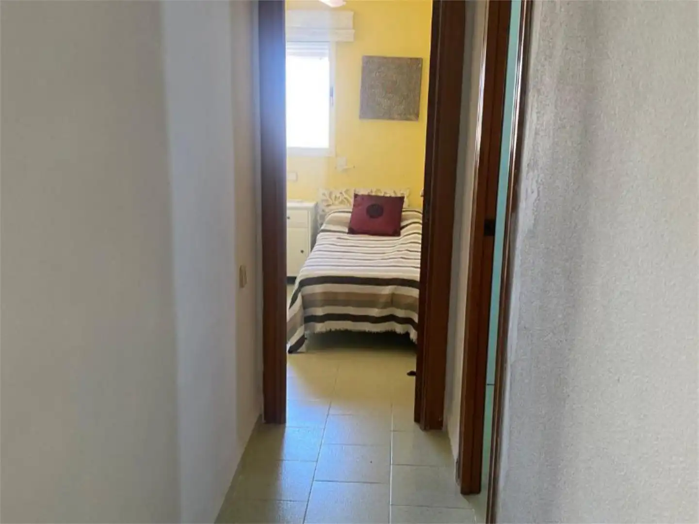 Wohnung zum Verkauf in Avinguda de Les Gavines, 191, El Perellonet Schlafzimmer von Wohnung zum Verkauf in Valencia Capital mit Schwimmbad und Balkon