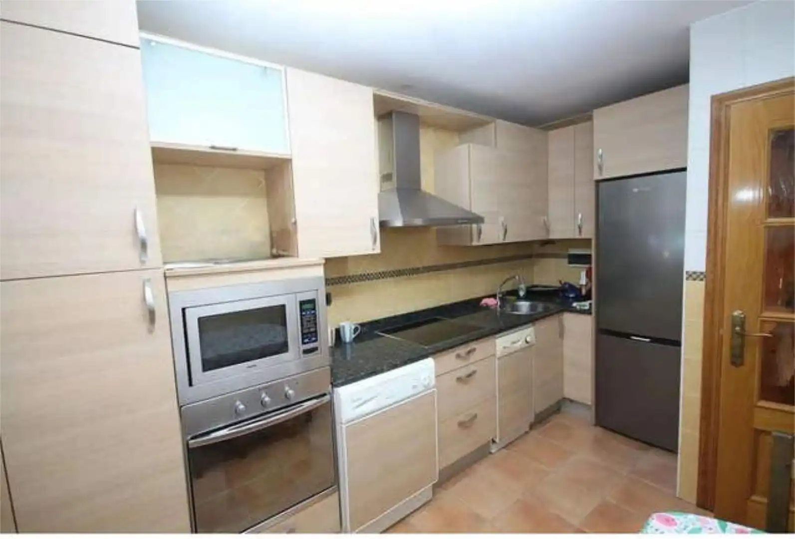 Cuina de Pis de lloguer en Santurtzi  amb Calefacció i Moblat