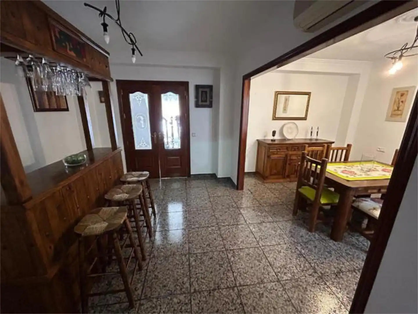 Dining room of Houses for rent in Villanueva del Trabuco  with Heating, Storage room and Furnished