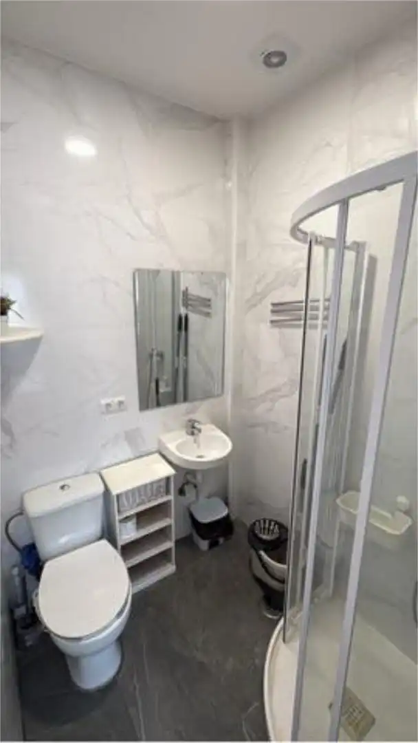 Bany de Apartament de lloguer en Rivas-Vaciamadrid amb Calefacció, Jardí privat i Terrassa