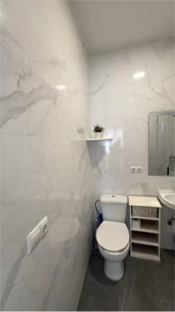 Bany de Apartament de lloguer en Rivas-Vaciamadrid amb Calefacció, Jardí privat i Terrassa