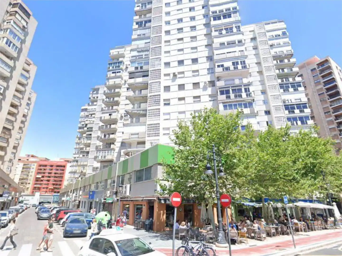 Vista exterior de Piso en venta en  Valencia Capital con Aire acondicionado, Calefacción y Amueblado