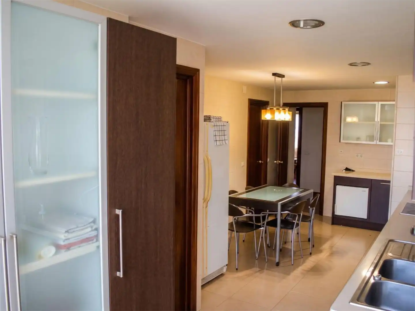 Flat for sale in Calle Antonio Trueba, El Palo Dining room of Flat for sale in Málaga with Terrace, Storage room and Swimming Pool