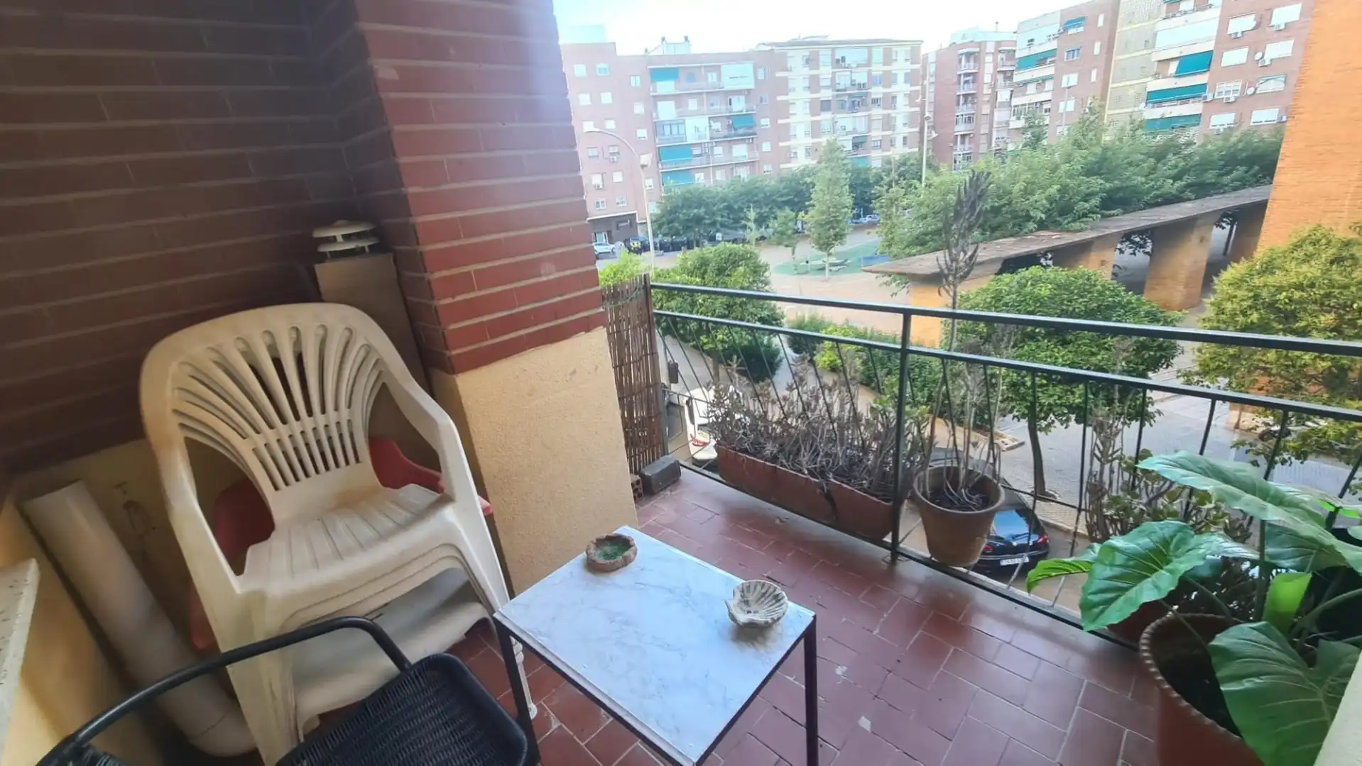 Flat for rent in Calle General Manuel Saavedra Palmeiro, 7, Santa Marina Balcony of Flat for rent in Badajoz with Heating, Terrace and Furnished