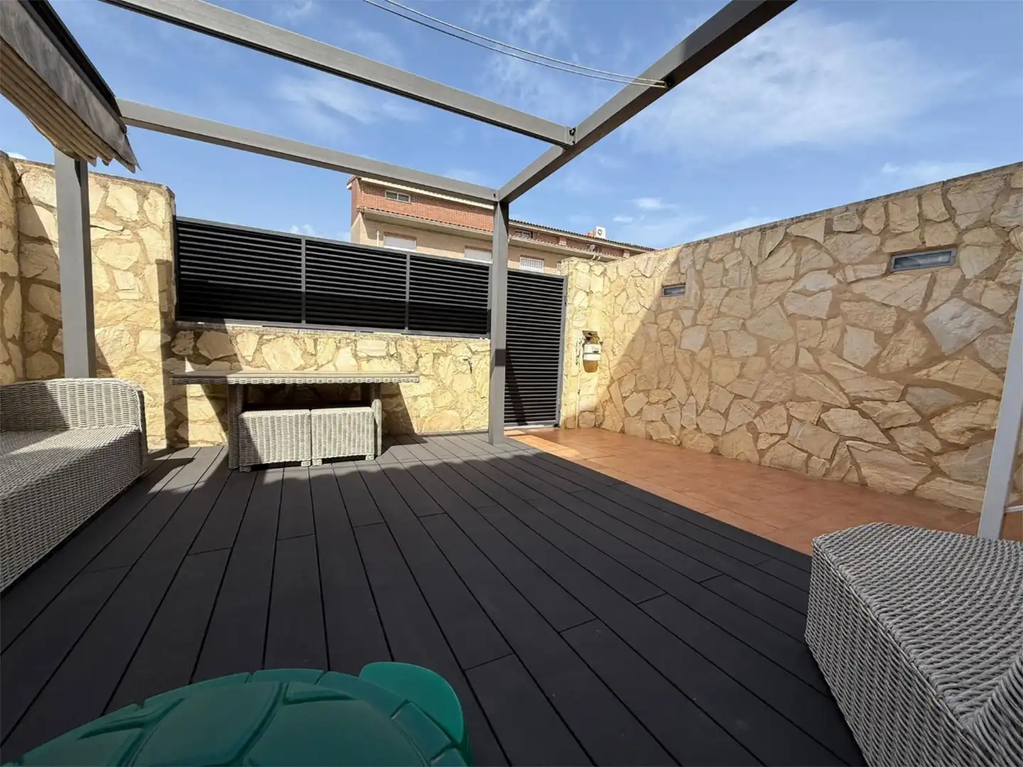 Terrassa de Casa adosada en venda en San Antonio de Benagéber amb Aire condicionat, Terrassa i Balcó
