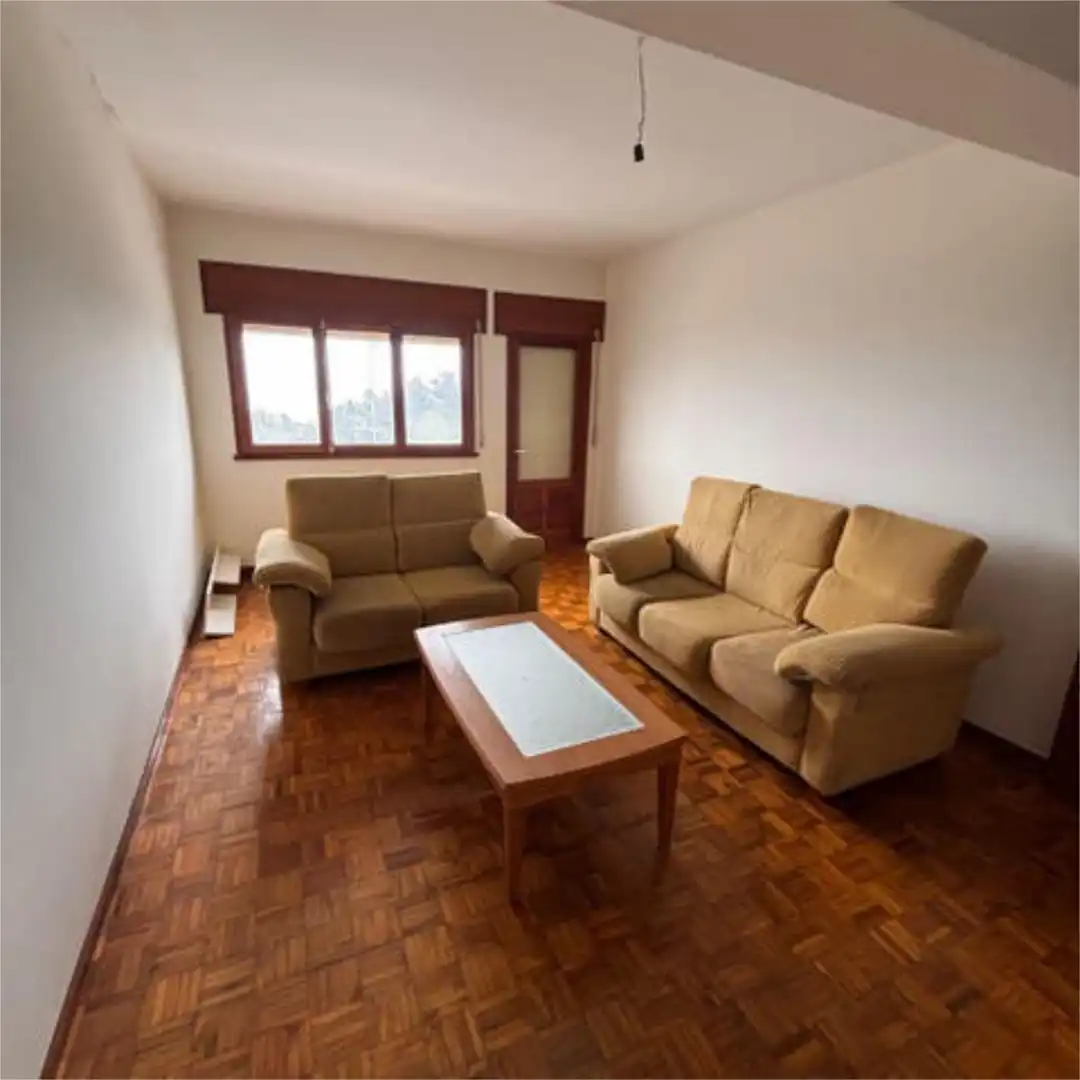 Living room of Flat for sale in Burela  with Terrace and Storage room