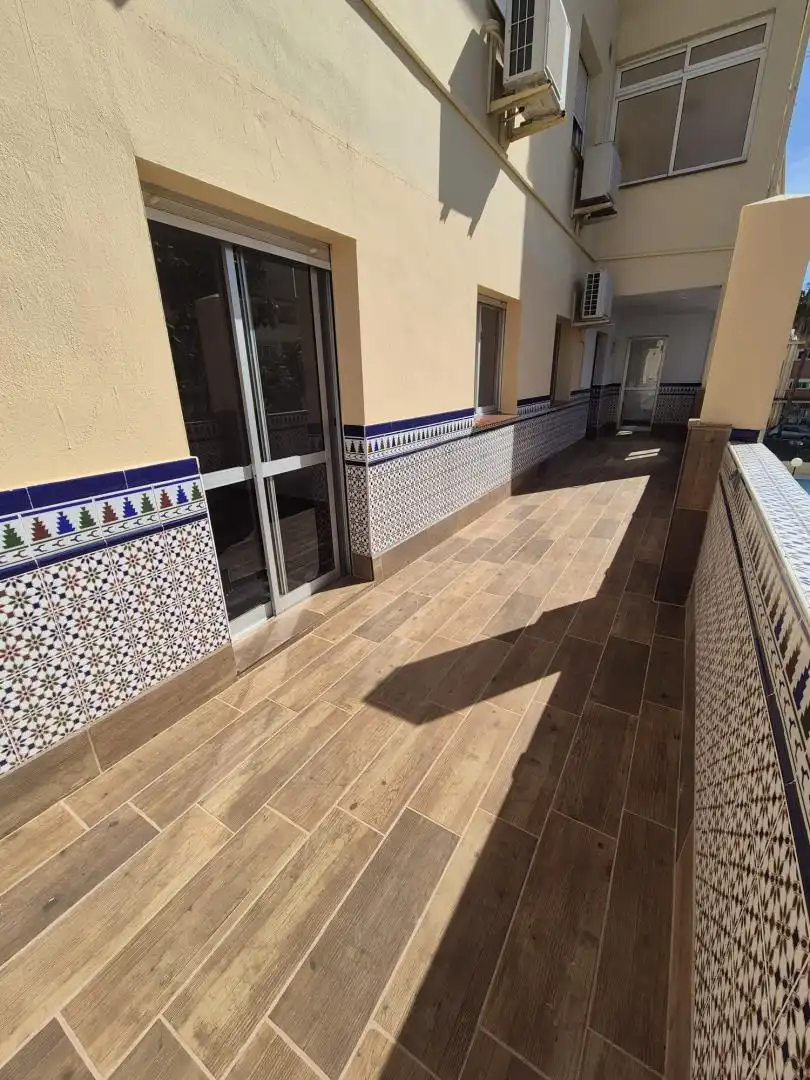 Terrace of Flat for sale in Benalmádena  with Air Conditioner, Terrace and Swimming Pool