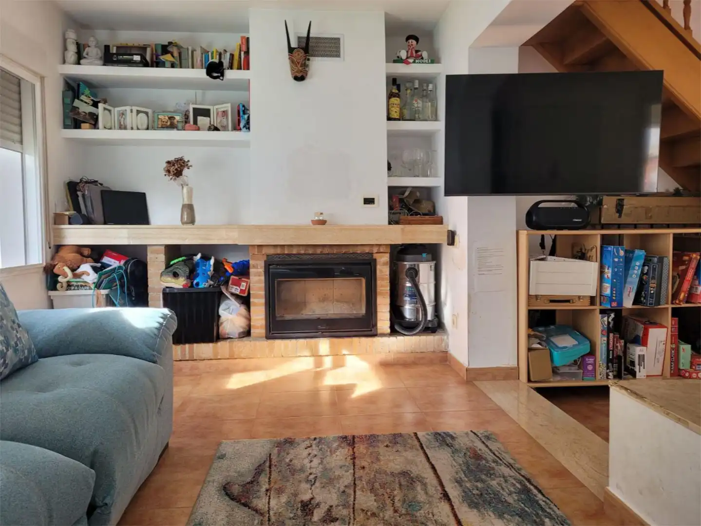 Sala d'estar de Casa o xalet en venda en Benicasim / Benicàssim amb Aire condicionat, Terrassa i Piscina