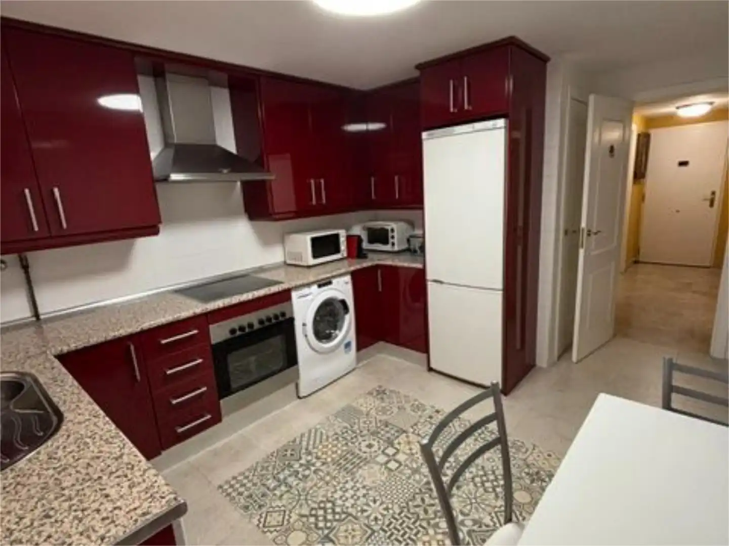Casa o xalet en venda a Aljamar Cuina de Casa o xalet en venda en Tomares amb Aire condicionat, Terrassa i Balcó