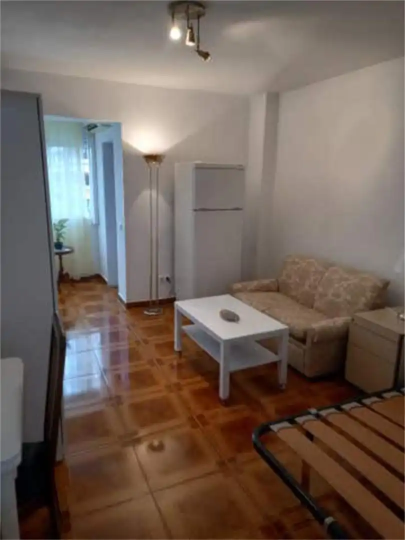 Wohnzimmer von Wohnung zur Miete in  Madrid Capital mit Heizung, Privatgarten und Möbliert