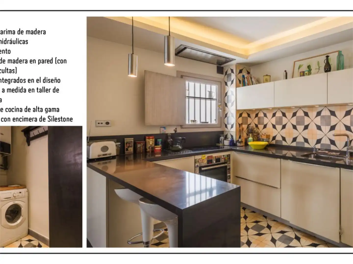 Piso en venta en Calle Hiniesta, 27, San Julián Cocina de Piso en venta en Sevilla con Aire acondicionado, Calefacción y Parquet