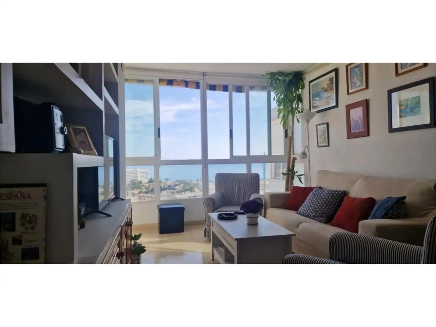 Wohnung zum Verkauf in Avenida Alay, 2, Puerto Marina Wohnzimmer von Wohnung zum Verkauf in Benalmádena mit Klimaanlage, Terrasse und Schwimmbad
