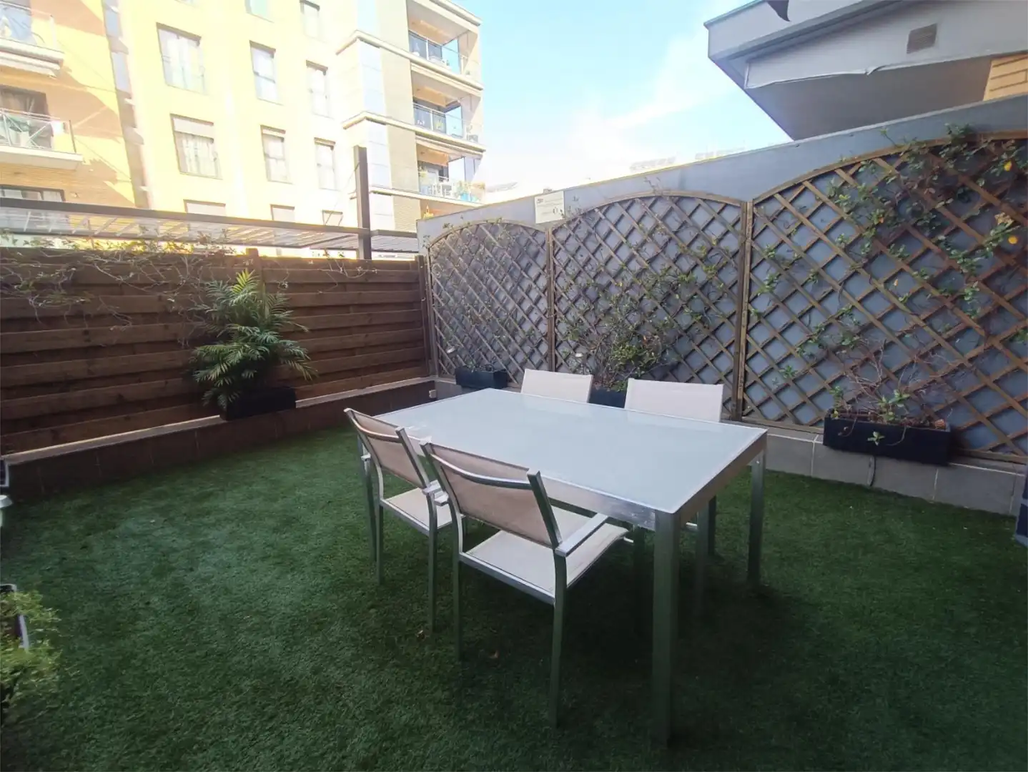 Terraza de Piso de alquiler en Sant Cugat del Vallès con Aire acondicionado, Terraza y Piscina