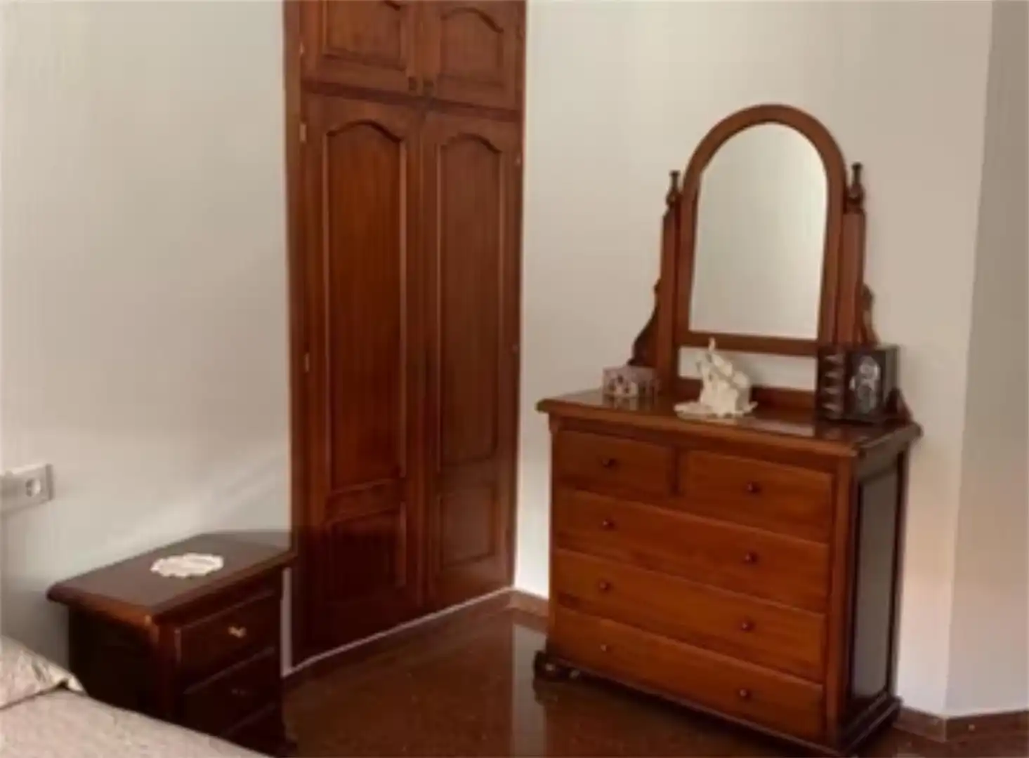 Bedroom of Flat for sale in Cuevas Bajas  with Air Conditioner, Furnished and Oven