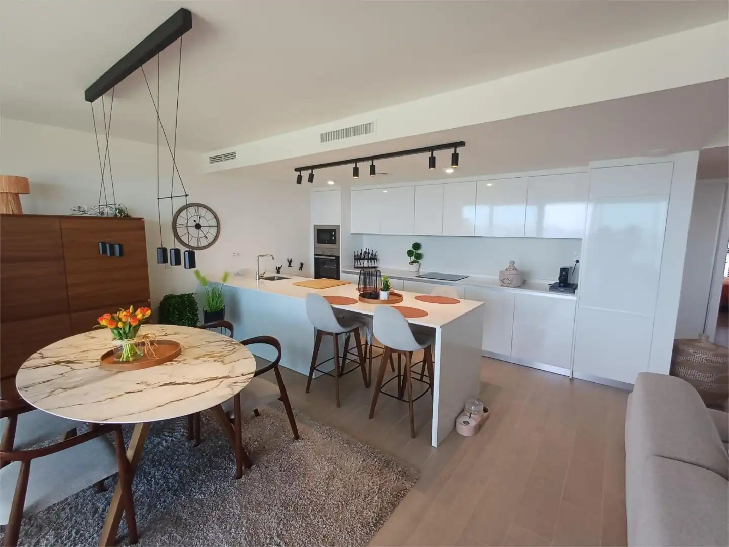 Piso en venta en Calle Bomilcar, 1, Playa Honda - Playa Paraíso Cocina de Piso en venta en Cartagena con Aire acondicionado, Calefacción y Terraza