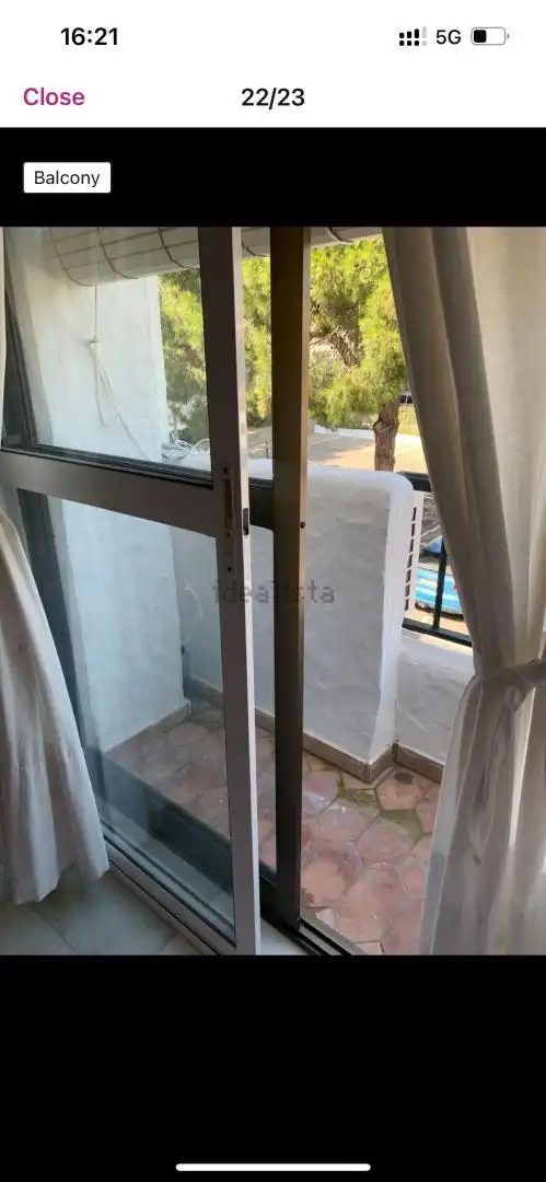 Wohnung zur Miete in Calle Ancla, Vistahermosa Terrasse von Wohnung zur Miete in El Puerto de Santa María mit Klimaanlage, Privatgarten und Terrasse