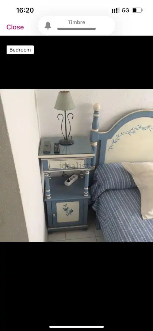 Wohnung zur Miete in Calle Ancla, Vistahermosa Schlafzimmer von Wohnung zur Miete in El Puerto de Santa María mit Klimaanlage, Privatgarten und Terrasse